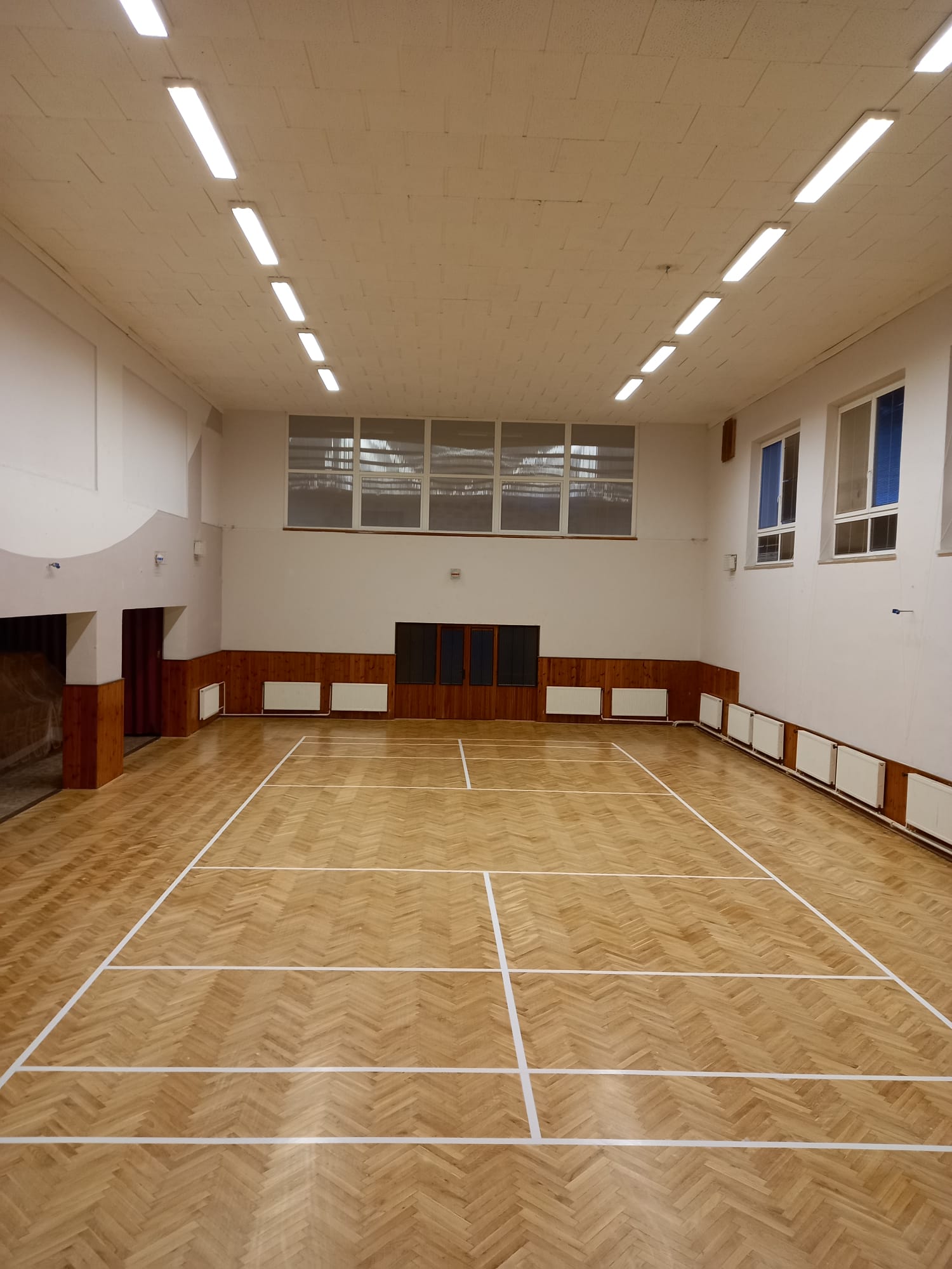Rekonstrukce sálu Zahořany
