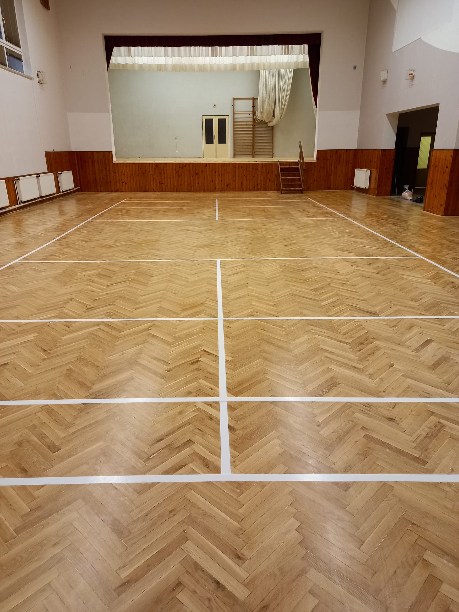 Rekonstrukce sálu Zahořany